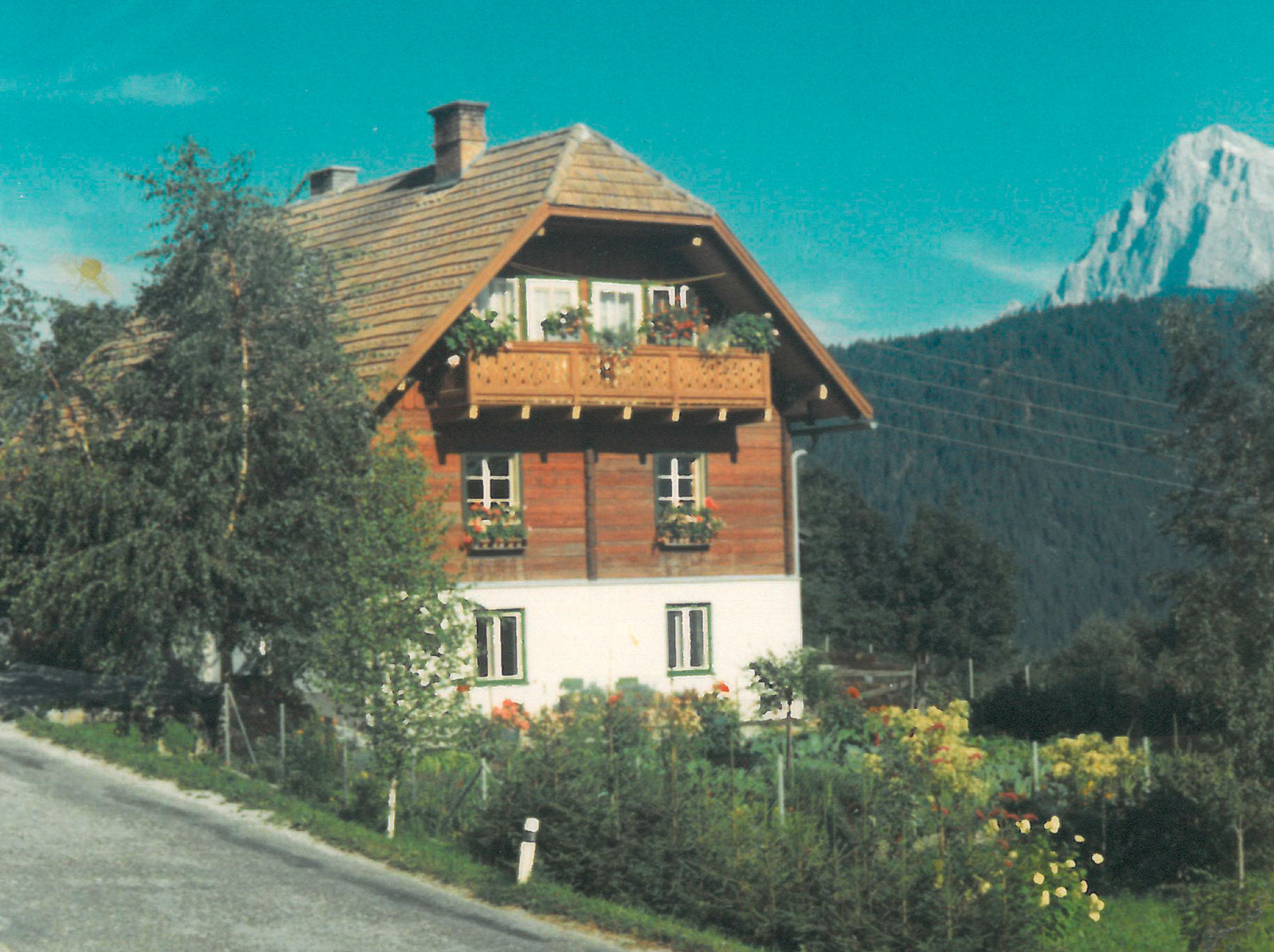 Das Haus Talblick im Jahr 1970
