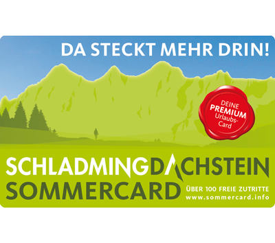 Premium Urlaubscard Sommercard | Schladming-Dachstein
